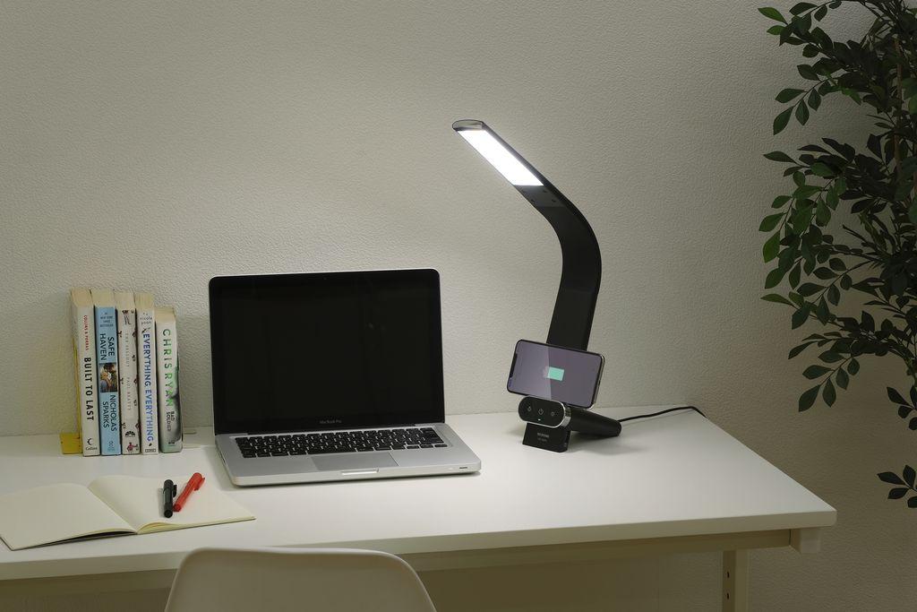 LEDãã¹ã¯ã©ã€ãQiå
é»ã·ãªãŒãº 瞊眮ãã¿ã€ã 調å
ã»èª¿è²ãLDL-QLDL-Bããã©ãã¯