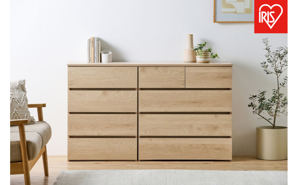 組立簡単ウッドチェスト KKWCｰ590 ナチュラル