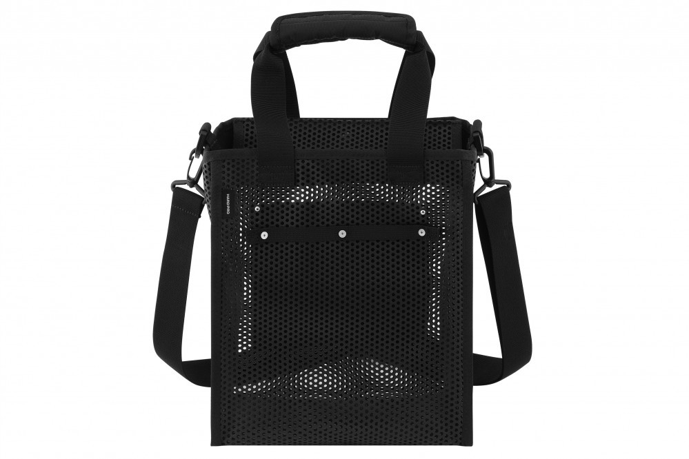 メッシュツールバッグ ボックスタイプ TLB-B27D ブラック