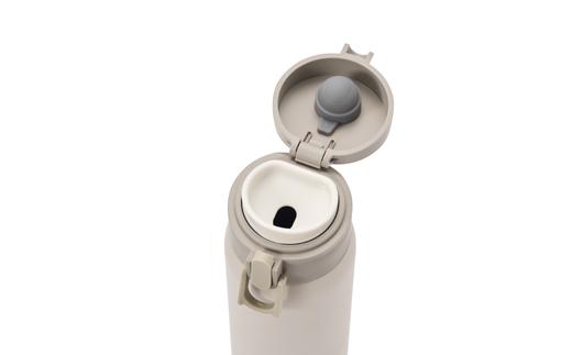 水筒　ステンレス　ケータイ　ボトル　ワンタッチ　５００ｍｌ　SKB-O500　アイボリー