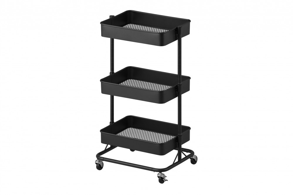 キッチンワゴン KWG-HAR ブラック