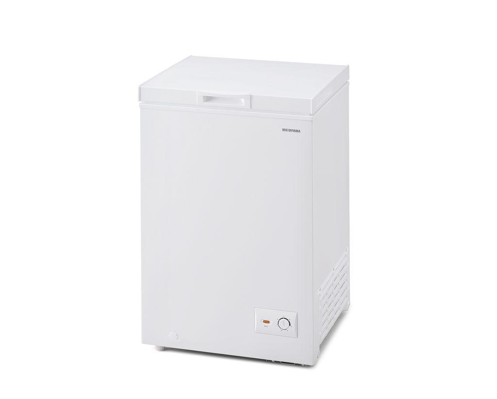 冷凍庫 上開き式冷凍庫 100L セカンド冷凍庫 アイリスオーヤマ 家電 キッチン家電 電化製品 上開き ICSD-10C-W ホワイト