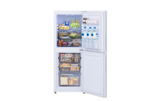冷凍冷蔵庫 153L IRSN-15B-W ホワイト白 冷凍冷蔵庫 冷蔵庫 冷凍庫 冷凍 冷蔵 保存 調理 キッチン 家電 白物 単身 れいぞう 2ドア 省エネ タッチパネル