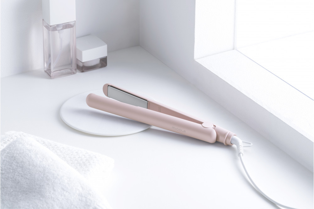 ストレートアイロン　HIR-MS102-P　ピンク