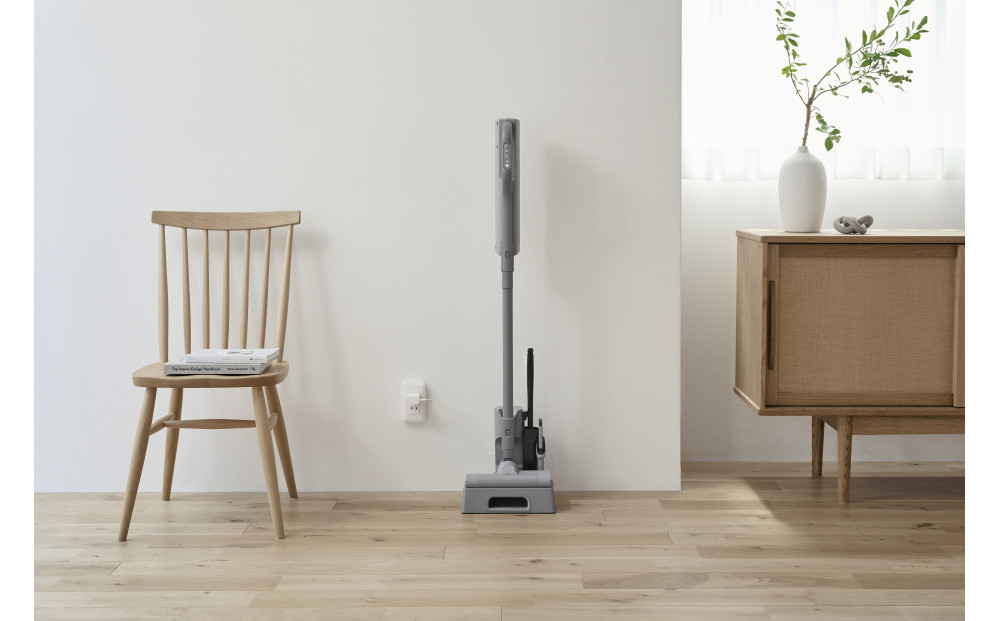 充電式紙パックスティッククリーナー SBD-202P-H グレー