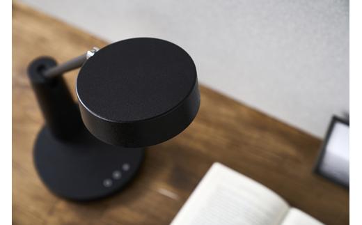 LEDデスクライトQi充電シリーズ平置きタイプ調光調色　LDL-QF02DL-B　ブラック 新生活 一人暮らし ひとり暮らし 就職祝い 進学祝い 合格祝い