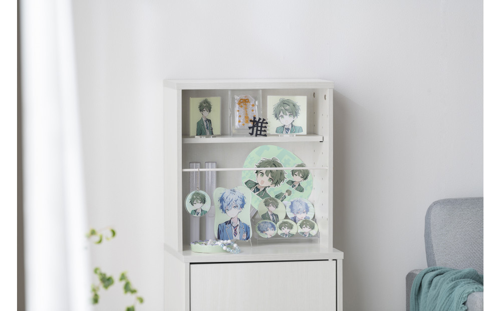 隠せる本棚 HKH-400 ホワイト