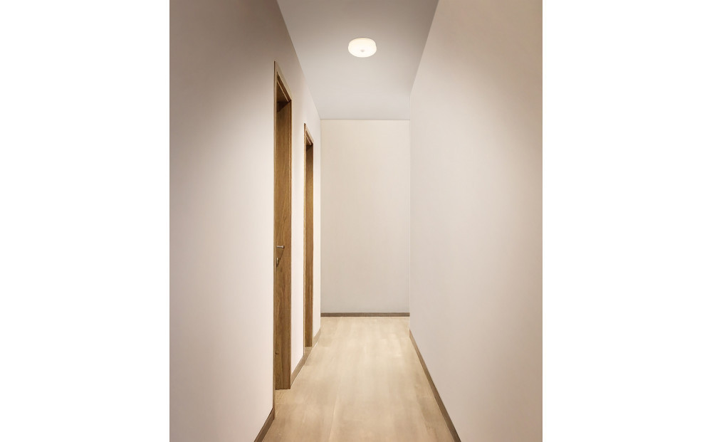 LED小型シーリングライト 人感センサー付 　電球色 SCL6L-MS-U2