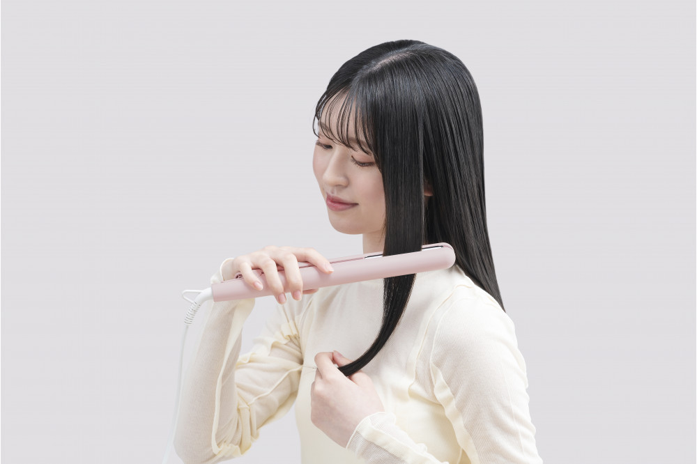 ストレートアイロン　HIR-MS102-P　ピンク