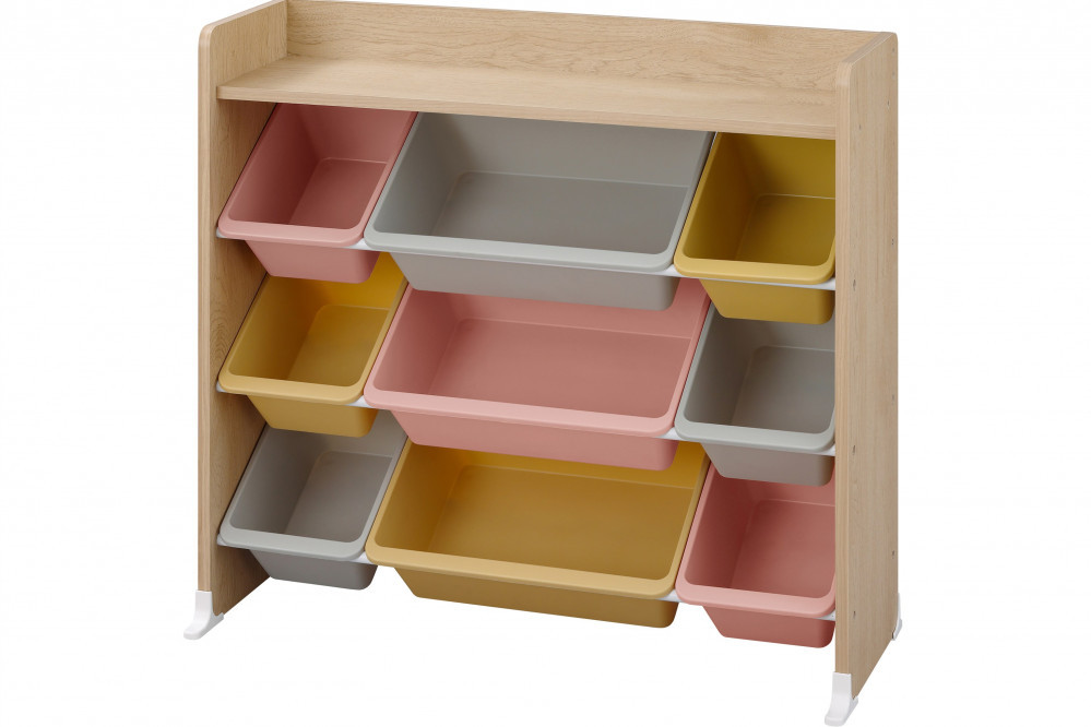 天板付きキッズトイハウスラック TKTHR-39R ナチュラル