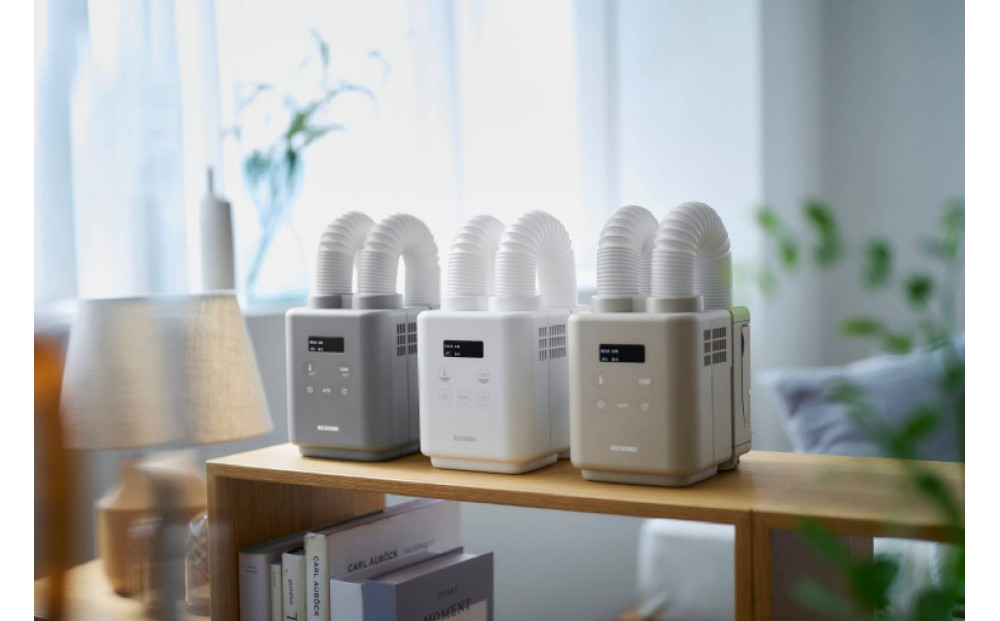 ふとん乾燥機 カラリエ mini TURBO ツインノズル JSK-W10-W ホワイト