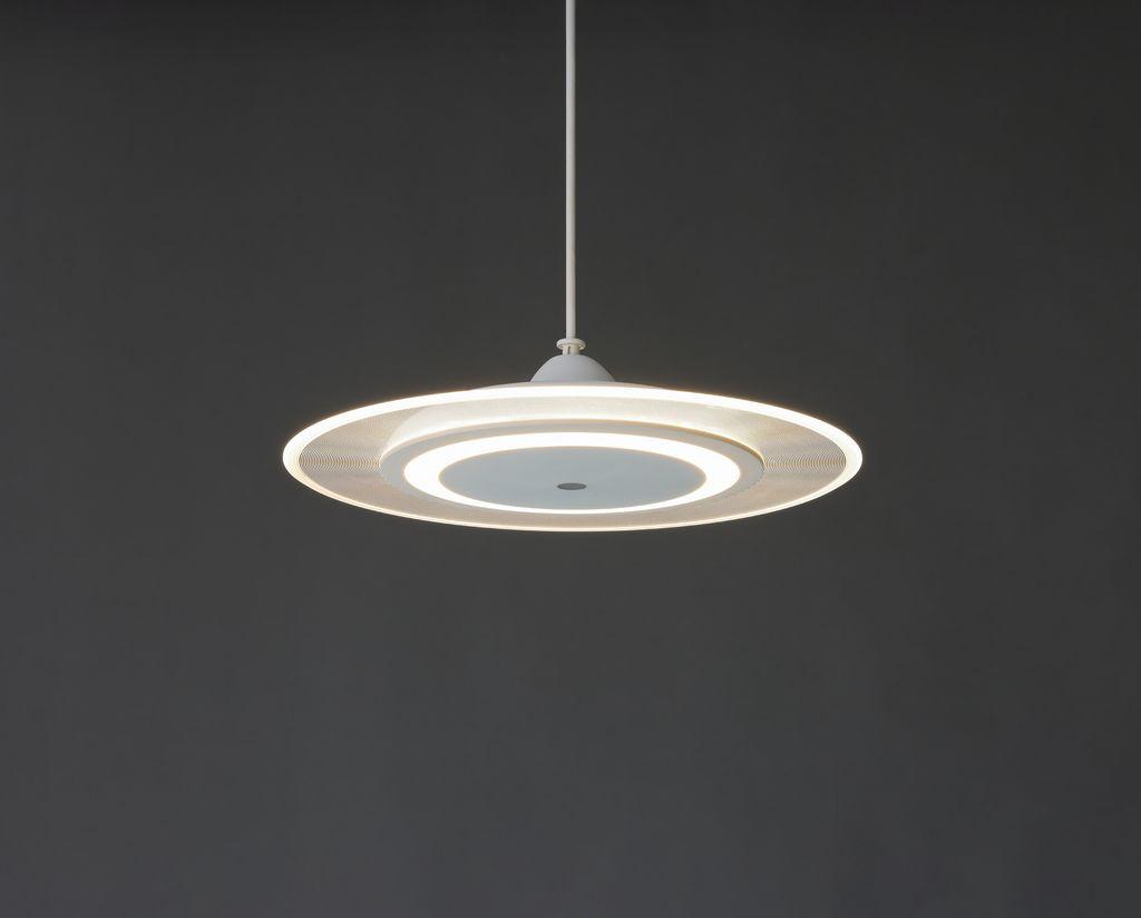 照明 LEDペンダントライト パネルライト 温白色 PLP6D-WW ホワイト