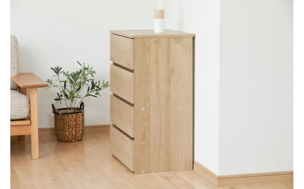 組立簡単ウッドチェスト KKWCｰ590 ナチュラル