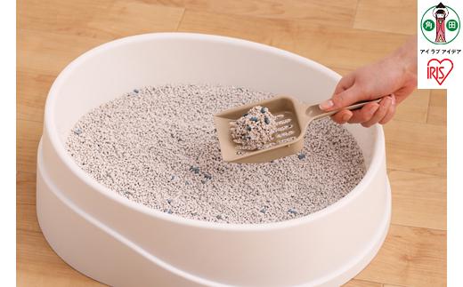 猫砂 クリーンサンド 5L×4袋 20L 無香料 ベントナイト 鉱物 猫砂 脱臭 アイリスオーヤマ 抗菌 Ag+ ペレットタイプ 飛び散り防止 CLS-5L