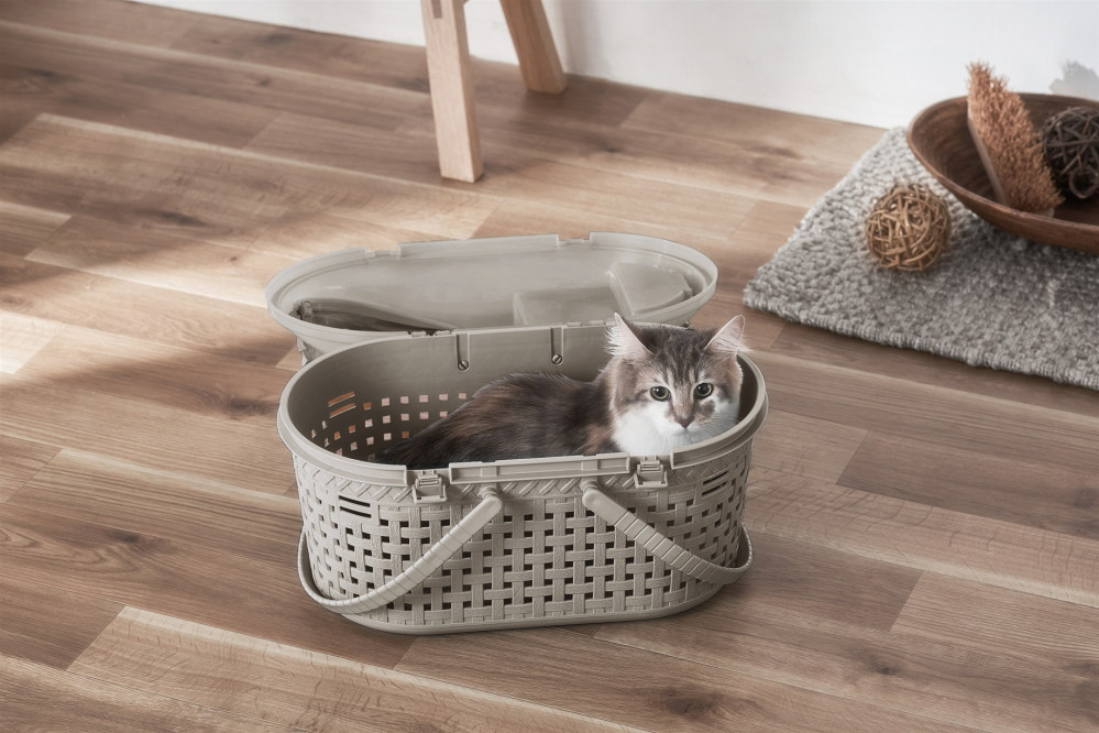 メッシュペットキャリー MPC-450 ライトグレー