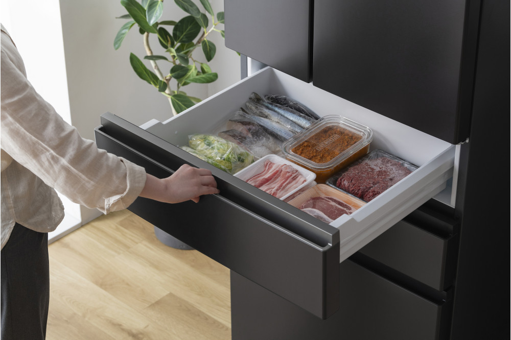 冷凍冷蔵庫 439L　IRSN-HF44A-B　ブラック