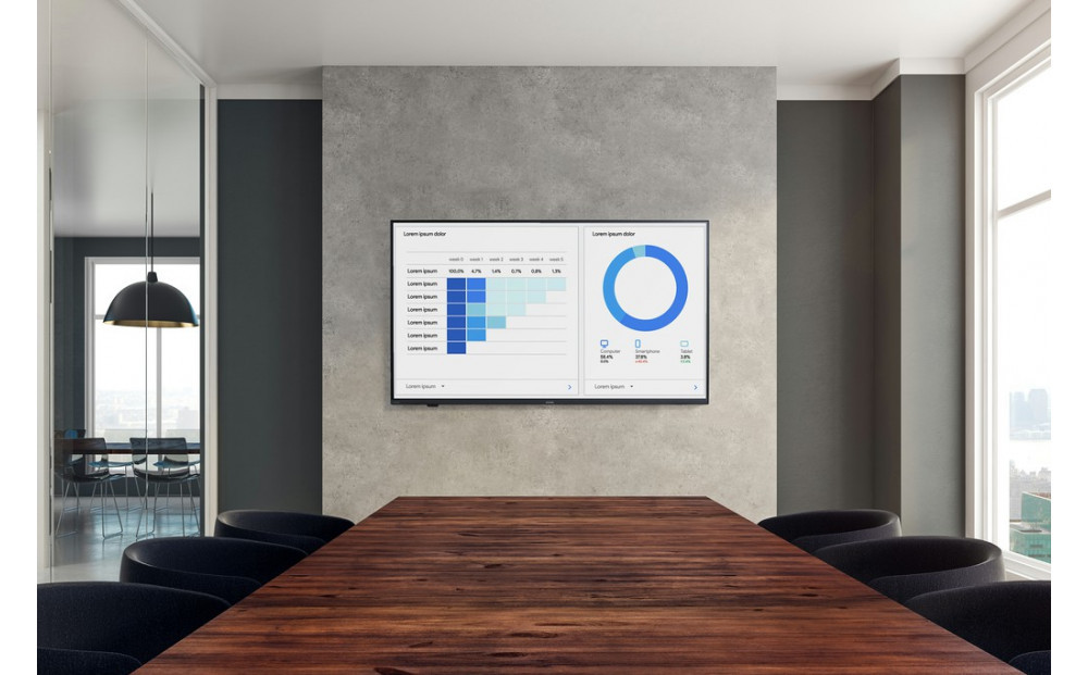 大型ディスプレイ 55V型 DO-DU554S-B ブラック