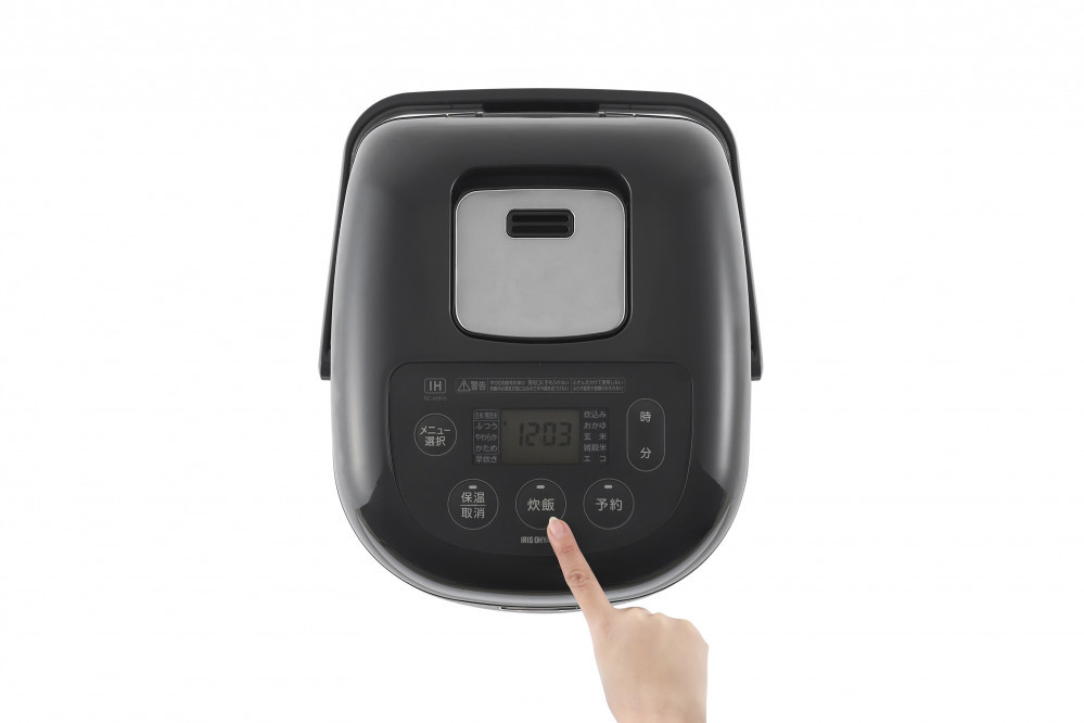 IHジャー炊飯器 10合 RC-IKB10-B ブラック