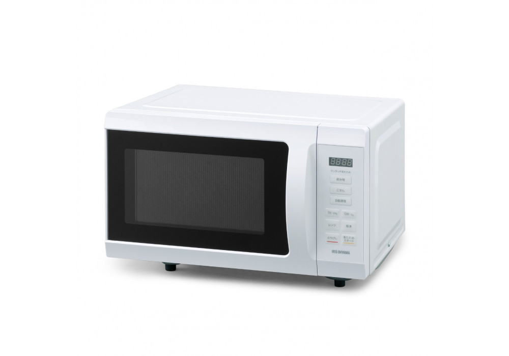電子レンジ 単機能レンジ アイリスオーヤマ 18L ホワイト 単機能 単機能レンジ レンジ フラットテーブル フラット あたため シンプル 家電 電化製品 おすすめ 人気 アイリス IMB-F186-W