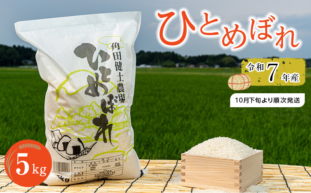 令和7年産 ひとめぼれ　5kg×1袋
