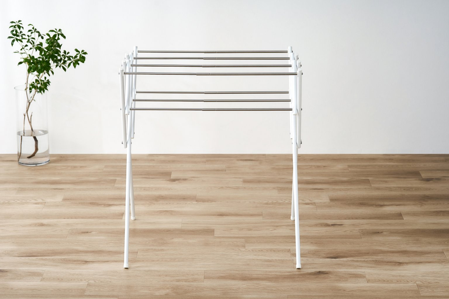 物干し 伸縮タオル干し SWX-700RC ホワイト