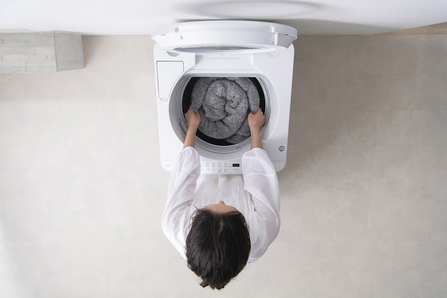 洗濯機 全自動電気洗濯機 10kg ITW-100A04-W ホワイト