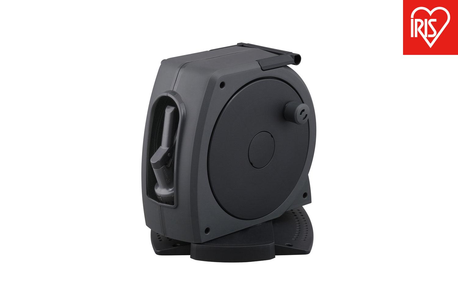 フルカバーホースリールＪＥＴ　１５Ｍ FHJｰ15 ダークグレー/ブラック