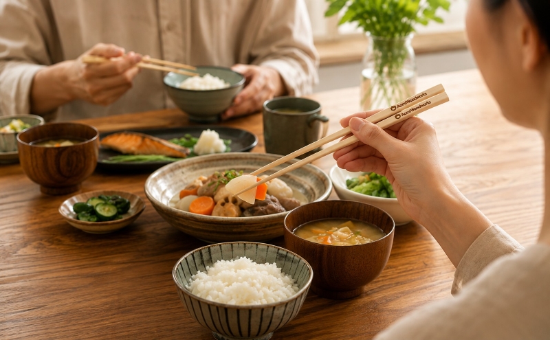 青森ヒバ お箸 名入れ有り 1膳 約23cm