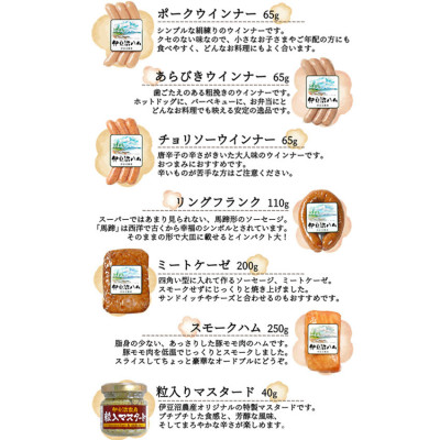 【伊豆沼ハム】スモークハムとソーセージのプレミアムセット【配送不可地域：離島】【1045102】