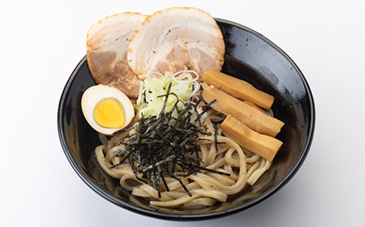 宮城県登米市生産 自家製極太麺 煮干し油そば　280g×6食セット【配送不可地域：離島】【1404185】