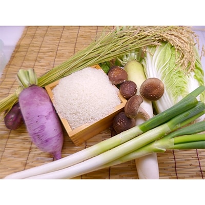 『つやま産直発!ときめきパック』　季節の野菜と加工品のセット【配送不可地域：離島】【1075801】