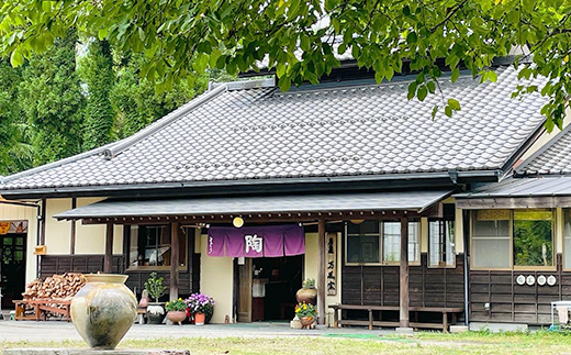 蔵王焼万風窯　蔵王土 コーヒーカップ＆ソーサー(八角皿) /ブルー　【04301-1025】