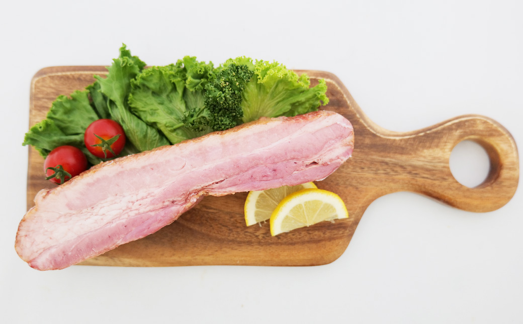 JAPAN X ベーコン560g（280g×2）　豚肉 豚 ブランド豚 小分け ハム ベーコン ジャパンエックス 蔵王 人気【04301-0890】