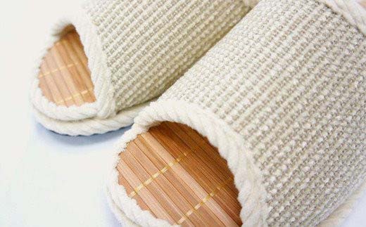 Ｄ型セノーテモールスリッパ　ベージュ　＜婦人用Ｍサイズ（約24cmまで）＞　【04301-0363】