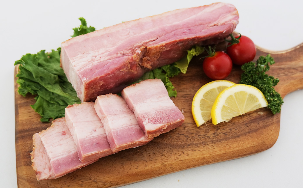 JAPAN X ベーコン560g（280g×2）　豚肉 豚 ブランド豚 小分け ハム ベーコン ジャパンエックス 蔵王 人気【04301-0890】