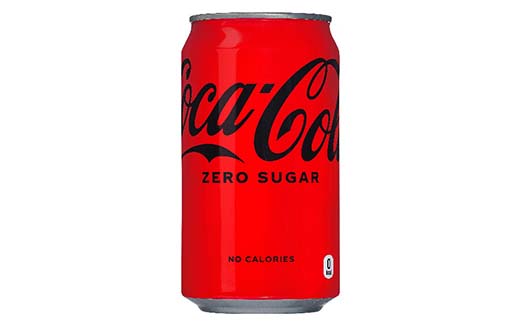 コカ・コーラゼロシュガー350ml缶×24本　【04301-0534】