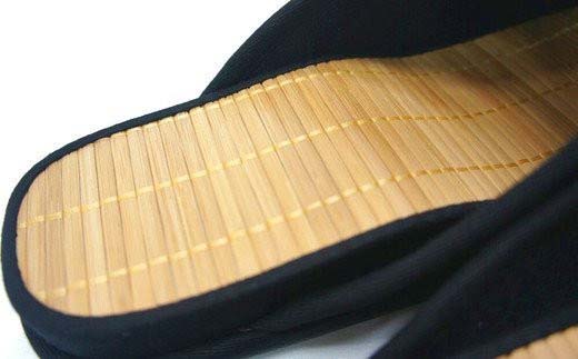 Ｄ型セノーテモールスリッパ　ブラック＜婦人用Ｍサイズ（約24cmまで）＞　【04301-0361】