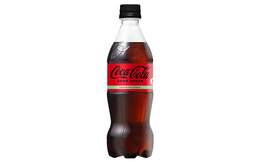コカ・コーラ ゼロシュガー 500ml PET×24本　コカコーラ ペットボトル 常備 備蓄 蔵王 【04301-0952】