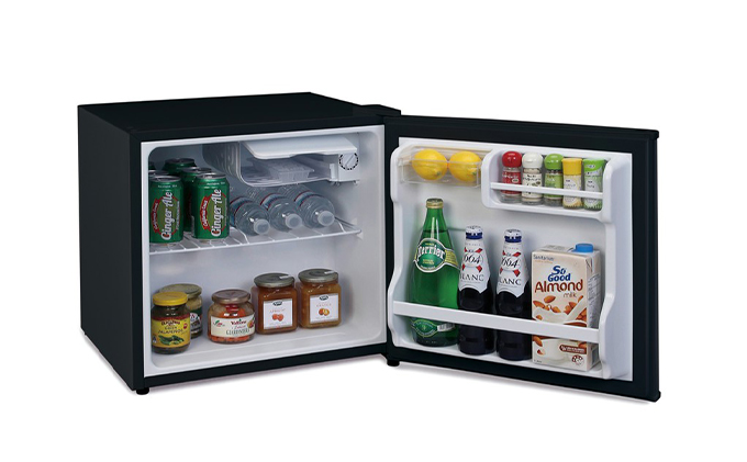 冷蔵庫 小型 ひとり暮らし 45L 1ドア アイリスオーヤマIRSD-5A-B ブラック 寮 ミニ冷蔵庫 ノンフロン冷蔵庫 セカンド冷蔵庫 省エネ 冷蔵 保存 