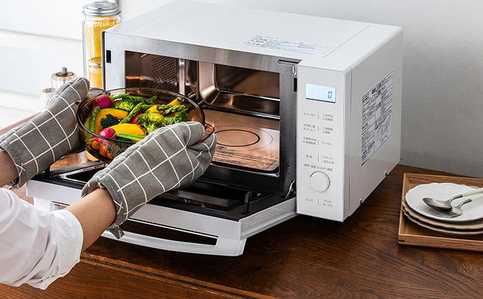 オーブンレンジ 18L ホワイト MO-F1809-CW 電子レンジ オーブン レンジ グリル 縦開き解凍 あたため 調理家電 アイリスオーヤマ 食欲の秋特集 