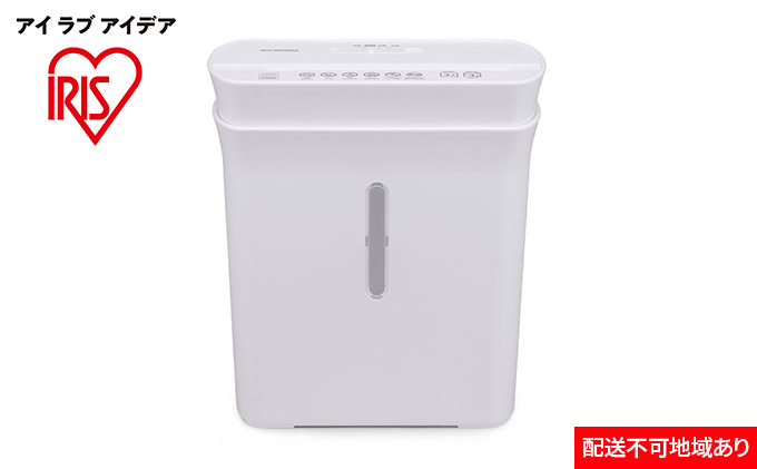 パーソナルシュレッダー マイクロクロスカット PS-A4M-W ホワイト アイリスオーヤマ オフィス機器 テレワーク 家庭用 コピー用紙 個人情報 オフィス使用 セキュリティ