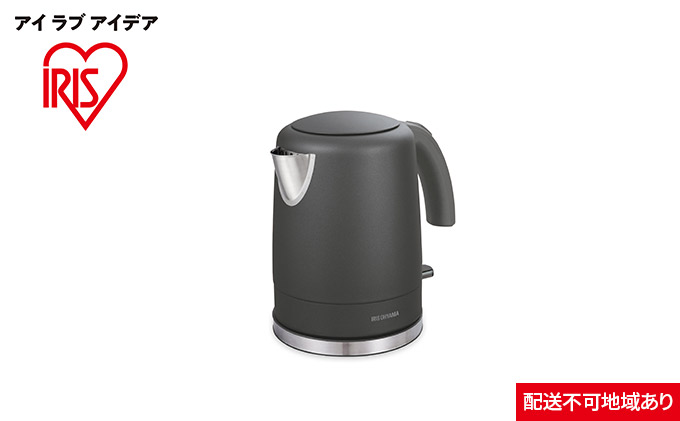 電気ケトル IKE-D1000-HA アッシュ キッチン用品 調理家電 アイリスオーヤマ
