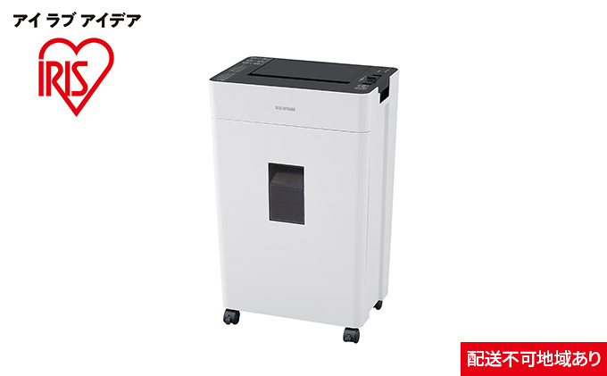 オートフィードシュレッダークロスカット AFSR100C ホワイト アイリスオーヤマ オフィス機器 オフィス向け キャスター付き