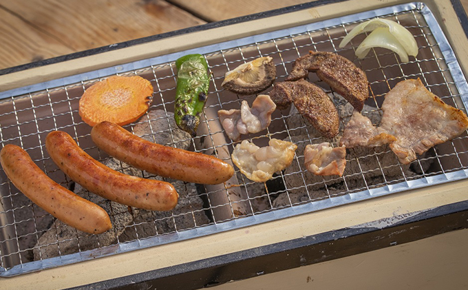 バーベキュー セット もちぶたを堪能できる 手ぶら 2名様分 体験チケット 豚肉