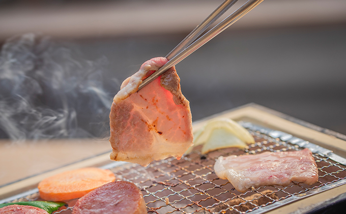 バーベキュー セット もちぶたを堪能できる 手ぶら 2名様分 体験チケット 豚肉