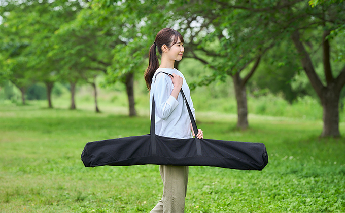 アウトドアテーブル 幅 約120cm HUGEL ウッドロールテーブル WRT-120 折り畳み 折りたたみ キャンプ アウトドア 工具不要 ロール コンパクト収納 アイリスオーヤマ アウトドアグッズ 