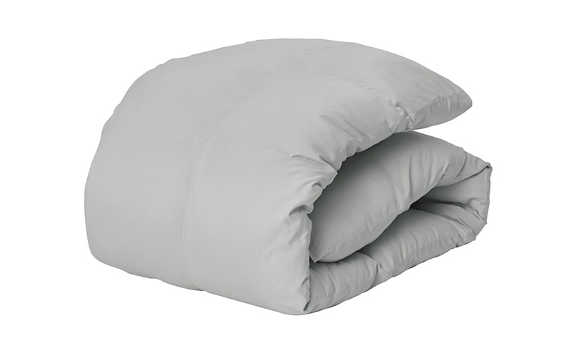 掛け布団 人工羽毛掛け布団 シングル KKF-SB12-S アイリスオーヤマ 暖かい あったか 発熱 冬用 秋 冬 洗えるキルティング ループ付き 人工羽毛 消臭 吸湿発熱 無地 寝具 