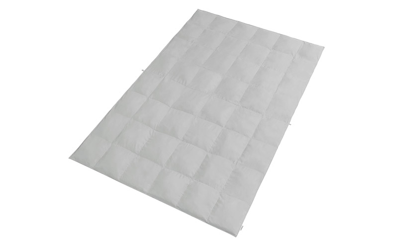 掛け布団 人工羽毛掛け布団 シングル KKF-SB12-S アイリスオーヤマ 暖かい あったか 発熱 冬用 秋 冬 洗えるキルティング ループ付き 人工羽毛 消臭 吸湿発熱 無地 寝具 