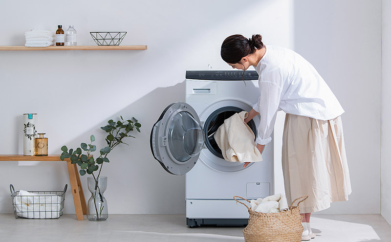 洗濯機 ドラム式洗濯乾燥機 洗剤自動投入 ドラム式洗濯機 8.0kg HDK852Z-W アイリスオーヤマ 乾燥 5.0kg 温水洗浄 節水 乾燥機 ホワイト 