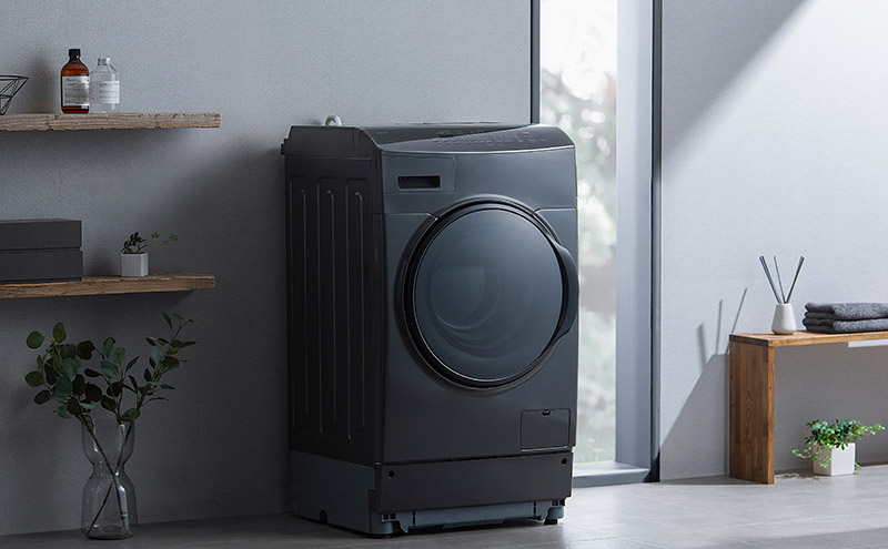 洗濯機 ドラム式洗濯乾燥機 ドラム式洗濯機 8.0kg FLK852-B アイリスオーヤマ 乾燥 5.0kg 温水洗浄 節水 乾燥機 ブラック 